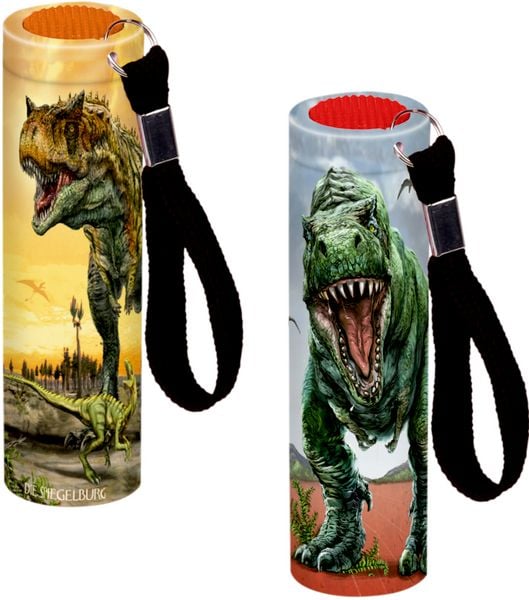 Produktbild: Kleine Taschenlampe - T-Rex World, sort. im Display