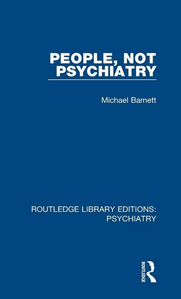 Produktbild: People, Not Psychiatry