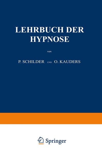 Produktbild: Lehrbuch der Hypnose