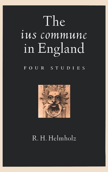 Produktbild: The Ius Commune in England