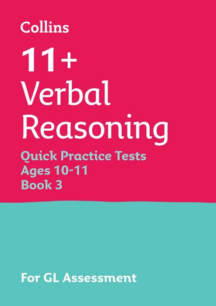 Produktbild: 11+ Verbal Reasoning Quick Practice Tests Age 10-11 (Year 6) Set C