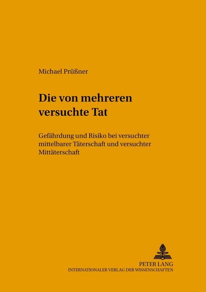 Produktbild: Die von mehreren versuchte Tat