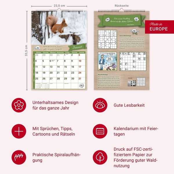 Produktbild: Rentnerkalender 2027