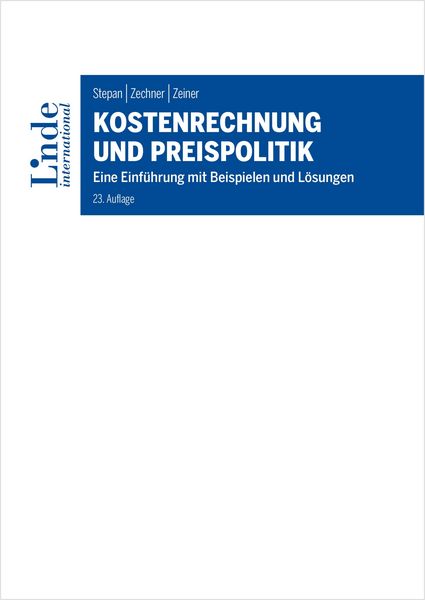 Produktbild: Kostenrechnung und Preispolitik