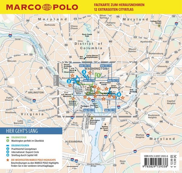 Produktbild: MARCO POLO Reisef&uuml;hrer Washington D.C.