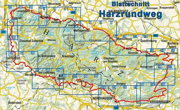 Produktbild: Harzrundweg