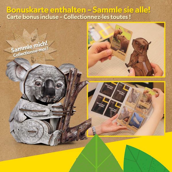 Produktbild: CUBICFUN - 3D Puzzle Koala 60 Teile