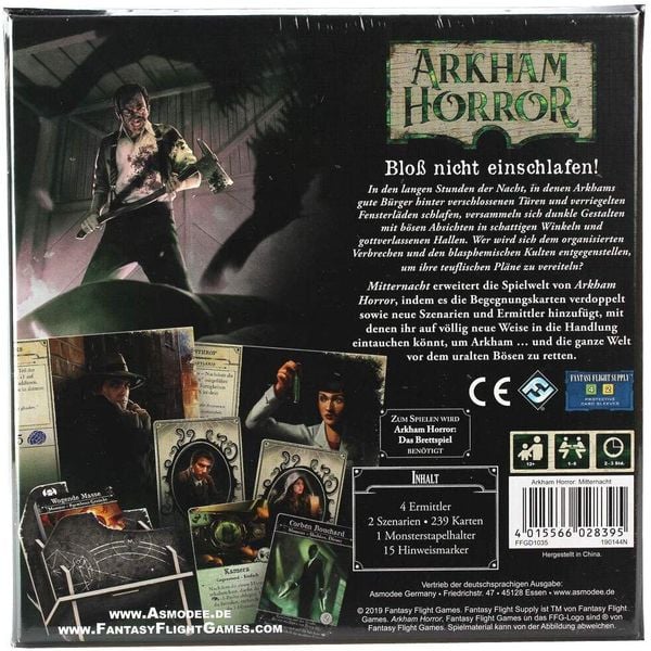 Produktbild: Arkham Horror 3. Edition - Mitternacht DE