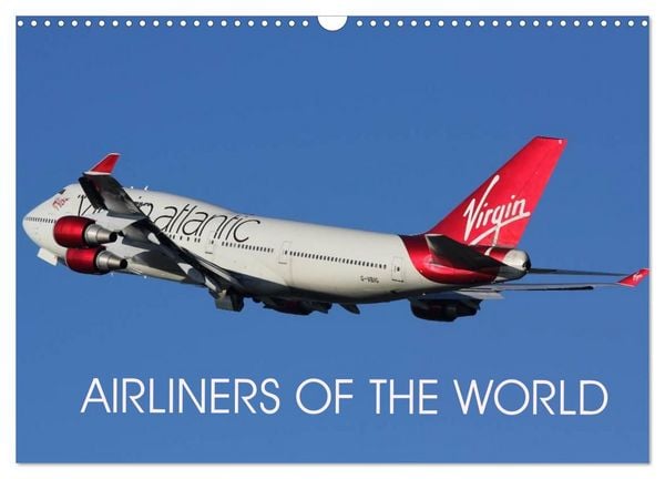 Produktbild: Airliners of the World (Wall Calendar 2027 DIN A3 landscape), CALVENDO 12 Month Wall Calendar