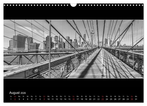 Produktbild: NEW YORK CITY H&ouml;hepunkte im Panoramaformat (Wandkalender 2026 DIN A3 quer), CALVENDO Monatskalender