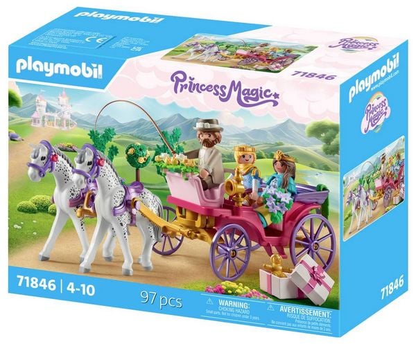 Produktbild: Playmobil® Princess Magic Kutschfahrt mit Prinzessin und Prinz 71846