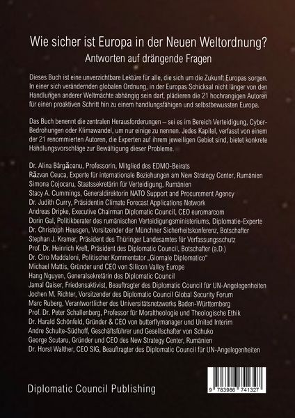Produktbild: Wie sicher ist Europa in der Neuen Weltordnung?