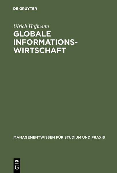 Produktbild: Globale Informationswirtschaft
