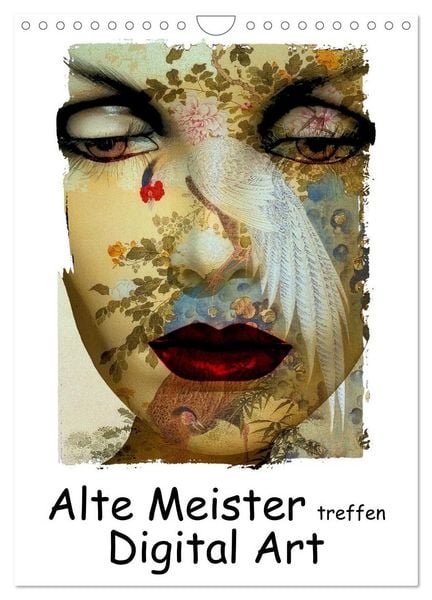 Produktbild: Alte Meister treffen Digital Art (Wandkalender 2026 DIN A4 hoch), CALVENDO Monatskalender