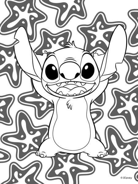Produktbild: Disney Stitch: Malspa&szlig; mit 3D-Stickern