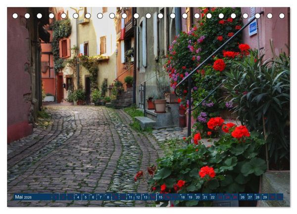 Produktbild: Das Elsass (Tischkalender 2026 DIN A5 quer), CALVENDO Monatskalender