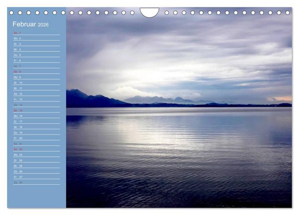 Produktbild: Am sch&ouml;nen Chiemsee (Wandkalender 2026 DIN A4 quer), CALVENDO Monatskalender