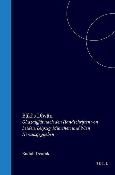 Produktbild: Bâkî's Dîwân Ghazalijjat