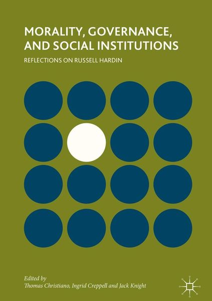Produktbild: Morality, Governance, and Social Institutions