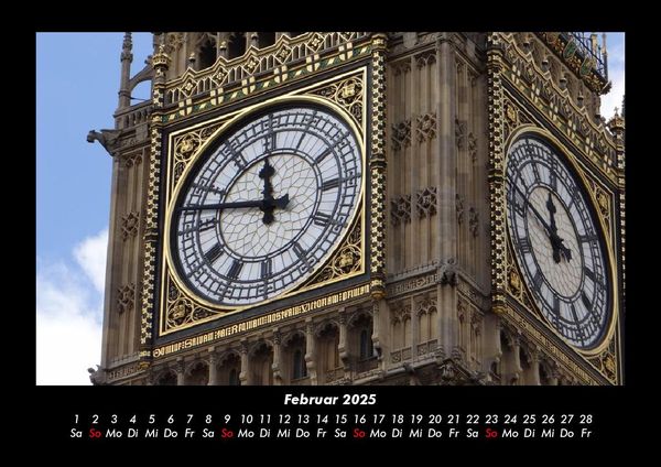 Produktbild: London 2025 Fotokalender DIN A3
