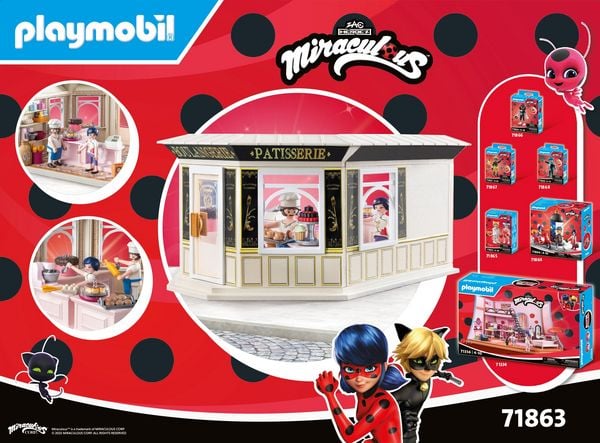 Produktbild: PLAYMOBIL 71863 Miraculous: Franz&ouml;sische B&auml;ckerei
