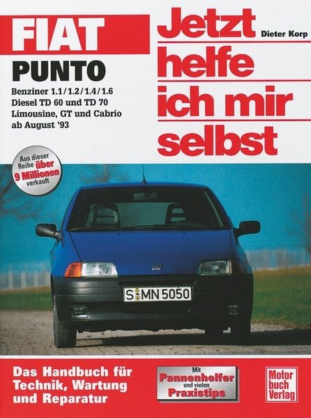 Fiat Punto, Taschenbuch von Dieter Korp, Motorbuch Verlag, 9783613018181