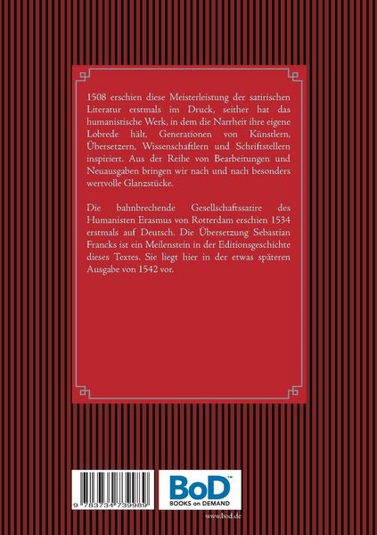 Produktbild: Lob der Torheit