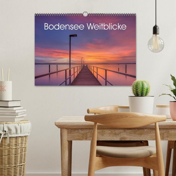 Produktbild: Bodensee Weitblicke (Wandkalender 2026 DIN A3 quer), CALVENDO Monatskalender