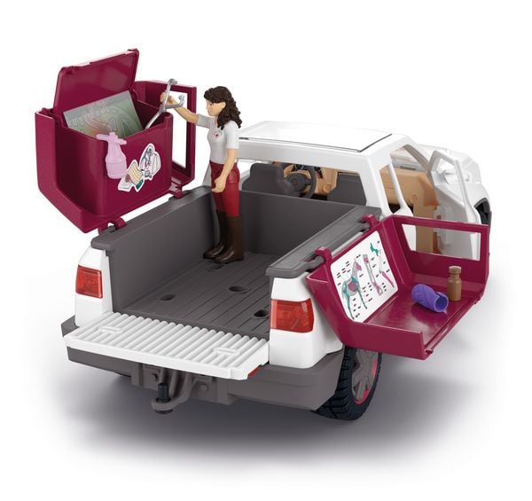 Produktbild: schleich&reg; 42704 Mobile Tier&auml;rztin mit Anh&auml;nger