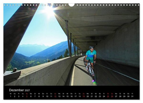 Produktbild: Alpenp&auml;sse auf dem Rennrad Vol. 1 (Wandkalender 2027 DIN A3 quer), CALVENDO Monatskalender