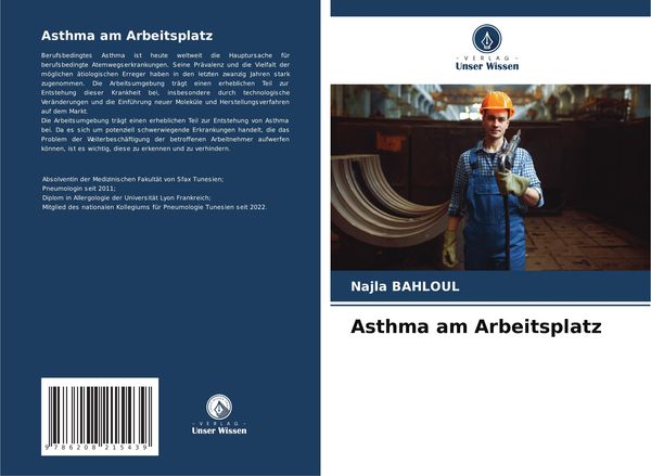 Asthma am Arbeitsplatz, Taschenbuch von Najla Bahloul, Verlag Unser Wissen, 9786208215439