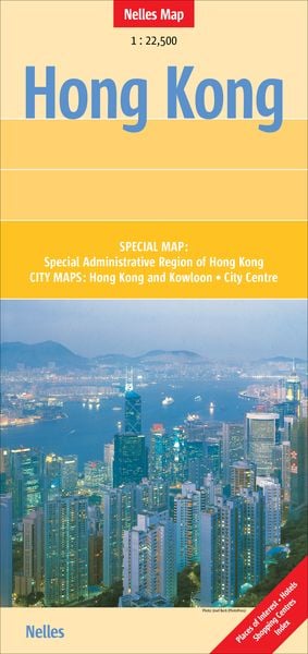 Produktbild: Nelles Map Landkarte Hong Kong
