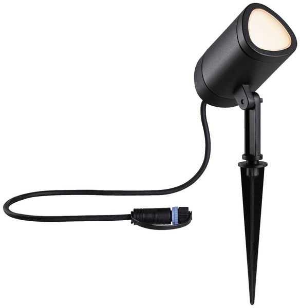 Produktbild: Paulmann 94849 Beleuchtungssystem Plug & Shine LED-Gartenstrahler LED 6.5W RGBW Anthrazit