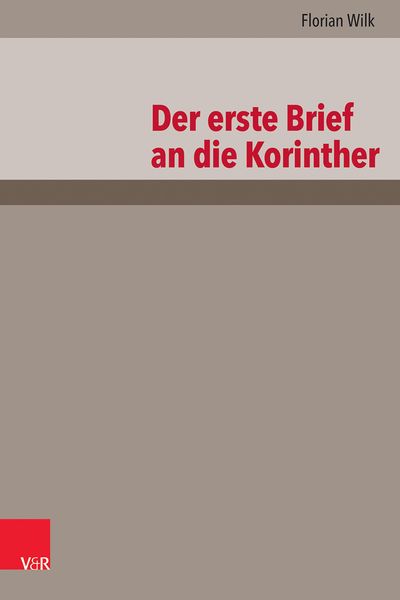 Produktbild: Der erste Brief an die Korinther
