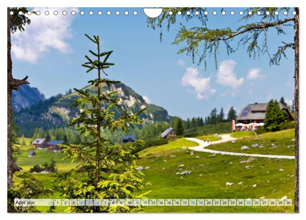 Produktbild: &Ouml;sterreich Berg und See (Wandkalender 2026 DIN A4 quer), CALVENDO Monatskalender