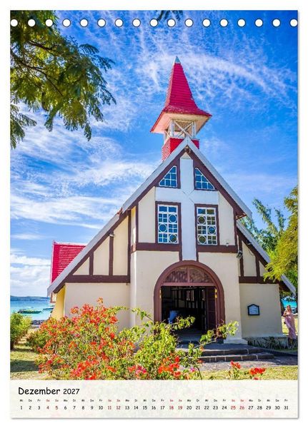 Produktbild: Mauritius &ndash; Insel der Farben und Tr&auml;ume (Tischkalender 2027 DIN A5 hoch), CALVENDO Monatskalender