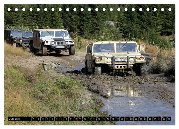 Produktbild: Hummer @ EnduRoMania (Tischkalender 2026 DIN A5 quer), CALVENDO Monatskalender