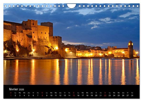 Produktbild: Le port de Collioure (Calendrier mural 2026 DIN A4 vertical), CALVENDO calendrier mensuel