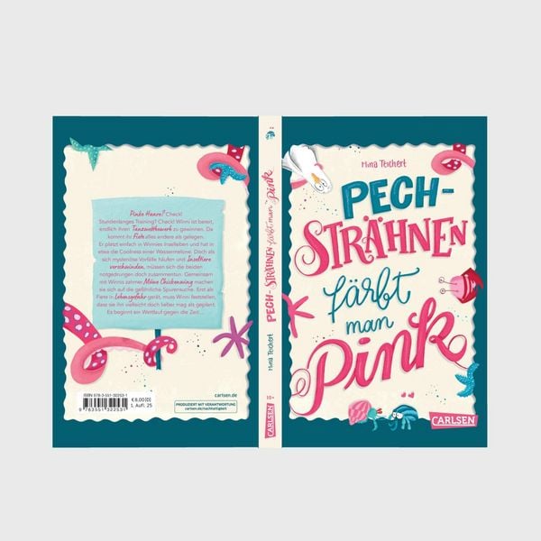 Produktbild: Pechstr&auml;hnen f&auml;rbt man pink