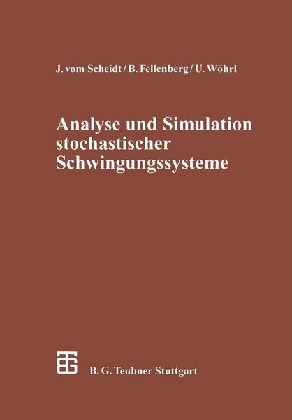 Produktbild: Analyse und Simulation stochastischer Schwingungssysteme