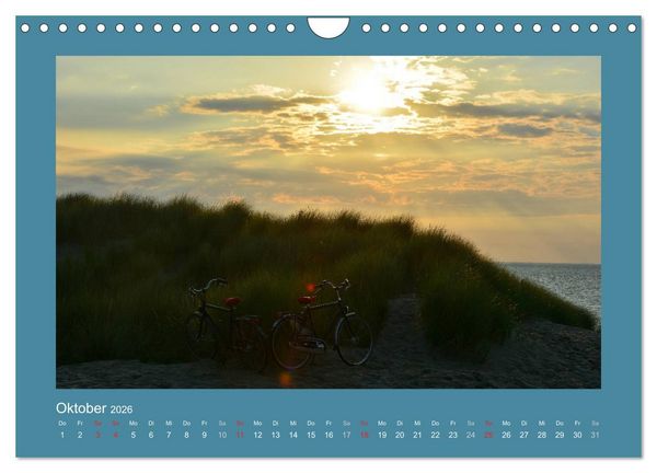 Produktbild: Sandd&uuml;nen an der Nordsee in den Niederlanden (Wandkalender 2026 DIN A4 quer), CALVENDO Monatskalender