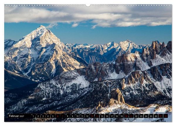 Produktbild: Lagazuoi Dolomiten (Wandkalender 2027 DIN A2 quer), CALVENDO Monatskalender