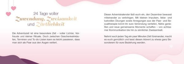 Produktbild: (Be)sinnliche Adventszeit f&uuml;r Paare