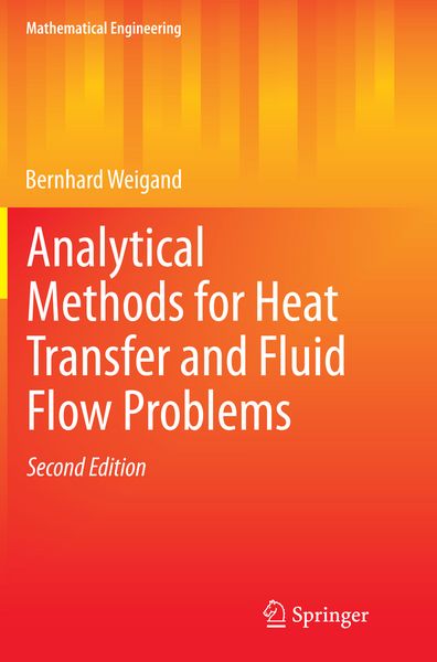 Produktbild: Analytical Methods for Heat Transfer and Fluid Flow Problems
