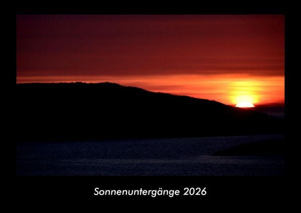 Sonnenuntergänge 2026 Fotokalender DIN A3