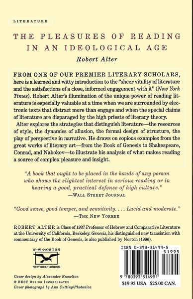 Produktbild: Pleasures of Reading in an Ideological Age