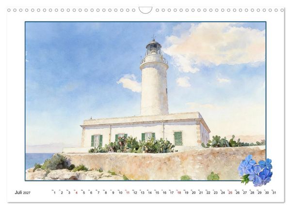 Produktbild: Karibisches Flair auf Formentera (Wandkalender 2027 DIN A3 quer), CALVENDO Monatskalender