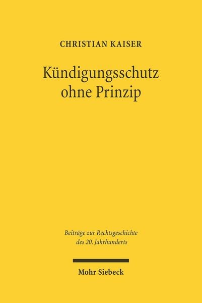 Produktbild: K&uuml;ndigungsschutz ohne Prinzip