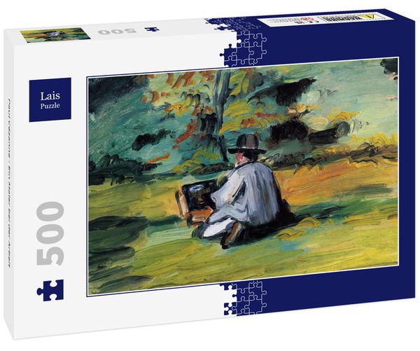 Lais Puzzle Paul Cézanne - Ein Maler bei der Arbeit 500 Teile