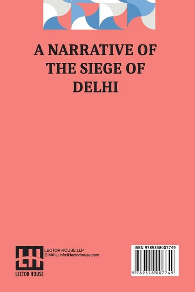 Produktbild: A Narrative Of The Siege Of Delhi